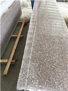 China Natural G648 Light Pink/Zhangpu Red/Queen Rose Granite 2&3cm Small&Middle Slabs, Polished Floor Covering/Counter-Top/Wall Cladding