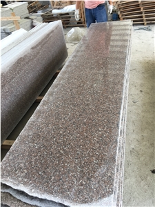 China Natural G648 Light Pink/Zhangpu Red/Queen Rose Granite 2&3cm Small&Middle Slabs, Polished Floor Covering/Counter-Top/Wall Cladding