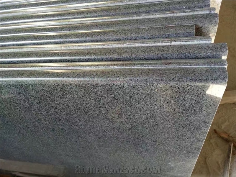 China Natural G654/G3554 Sesame Black Granite/China Nero Impala/Charcoal Black Granite Stairs&Steps, Anti-Slip Elevator Covering/Floor Paving/Building Project