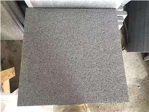 China Natural G654 Sesame Black/China Nero Impala/Charcoal Black Granite Polished/Flamed Tiles, 1/1.2/1.5/2/3/5cm, Wall Cladding/Floor Paving/Project