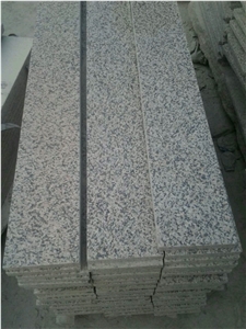 China Natural G657 Bianco Oriental Sunset/Light Pink/ Rosa Luna Granite Polished Stair&Step, Anti-Slip Elevator Covering/Floor Paving/Building Project