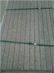 China Natural G657 Bianco Oriental Sunset/Light Pink/ Rosa Luna Granite Polished Stair&Step, Anti-Slip Elevator Covering/Floor Paving/Building Project