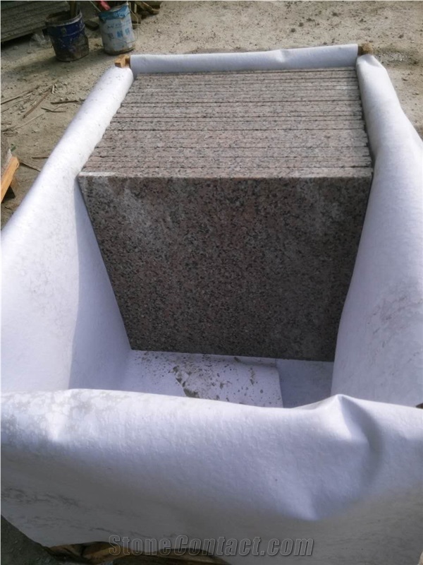 China Natural Granite New Xili Red/New G072 Stone, Tiles&Slabs, Polished/Flamed/Honed, Wall Cladding/Floor Covering/Cut-To-Size/Building Projects
