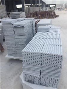 China Natural Grey Stone New G603/Hubei Sesame/Bianco Crystal Granite Anti-Slip Road Pavers, Road Covering Tiles, Stripe Blind Stone, Landscaping China Natural Grey Stone New G603/Hubei Sesame/Bianco Crystal Granite Anti-Slip Road Pavers, Road Covering Tiles, Stripe Blind Stone, Landscaping