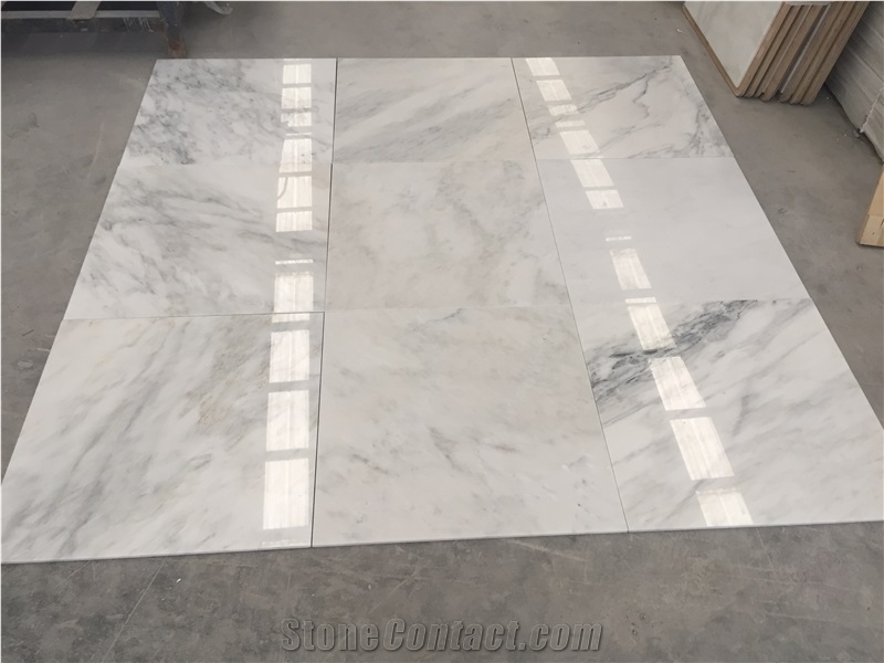China Natural Oriental White Marble/Sichuan Baoxing White/ East White Marble Polished Cut-To-Size Tiles, Indoor Wall Cladding/Floor Covering/Skirts
