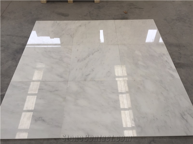 China Natural Oriental White Marble/Sichuan Baoxing White/ East White Marble Polished Cut-To-Size Tiles, Indoor Wall Cladding/Floor Covering/Skirts