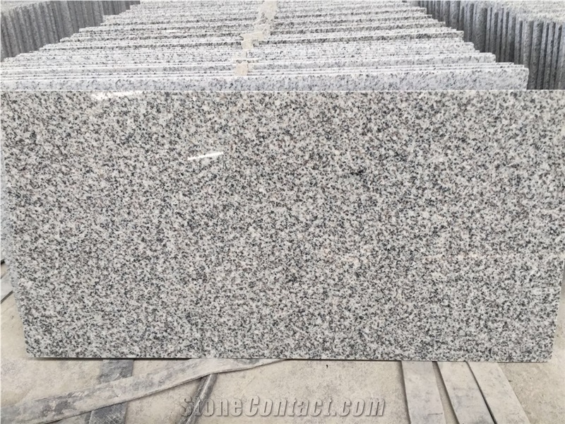 China Natural Stone New G603/Hubei Sesame/New Bianco Crystal Granite Polished/Flamed Tiles, 1/1.2/1.5/1.8/2/3/5cm, Wall Cladding/Floor Paving/Project