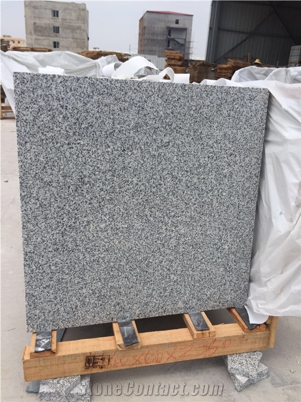 China Natural Stone New G603/Hubei Sesame/New Bianco Crystal Granite Polished/Flamed Tiles, 1/1.2/1.5/1.8/2/3/5cm, Wall Cladding/Floor Paving/Project