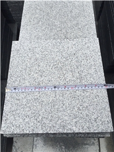 China Natural Stone New G603/Hubei Sesame/New Bianco Crystal Granite Polished/Flamed Tiles, 1/1.2/1.5/1.8/2/3/5cm, Wall Cladding/Floor Paving/Project