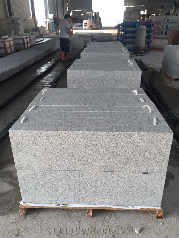 China Natural Stone New G603/Hubei Sesame/New Bianco Crystal Granite Polished/Flamed Tiles, 1/1.2/1.5/1.8/2/3/5cm, Wall Cladding/Floor Paving/Project