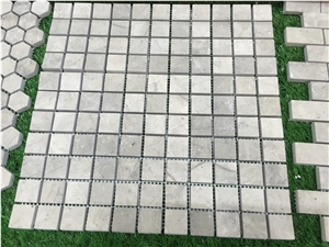 Tunisia Thala Grey Limestone Mosaics, Makthar Gris, Polished/Honed Tiles, Interior Wall and Floor Covering Stone,Bc-Lm3003