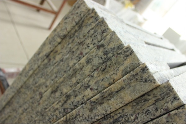 Brazil Beige Granite Of Santa Cecilia Yellow Worktops