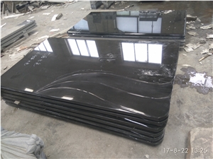 Shanxi Black Granite Tombstone Yard