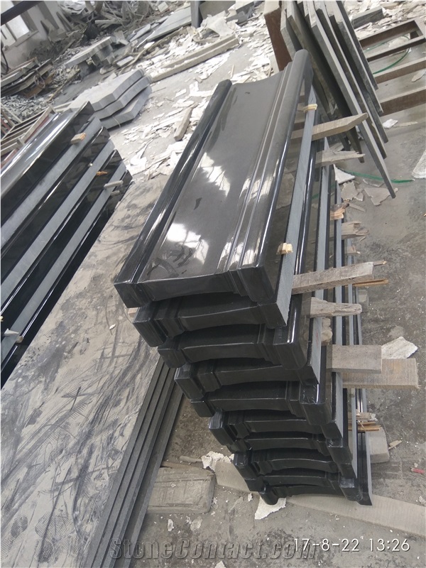 Shanxi Black Granite Tombstone Yard