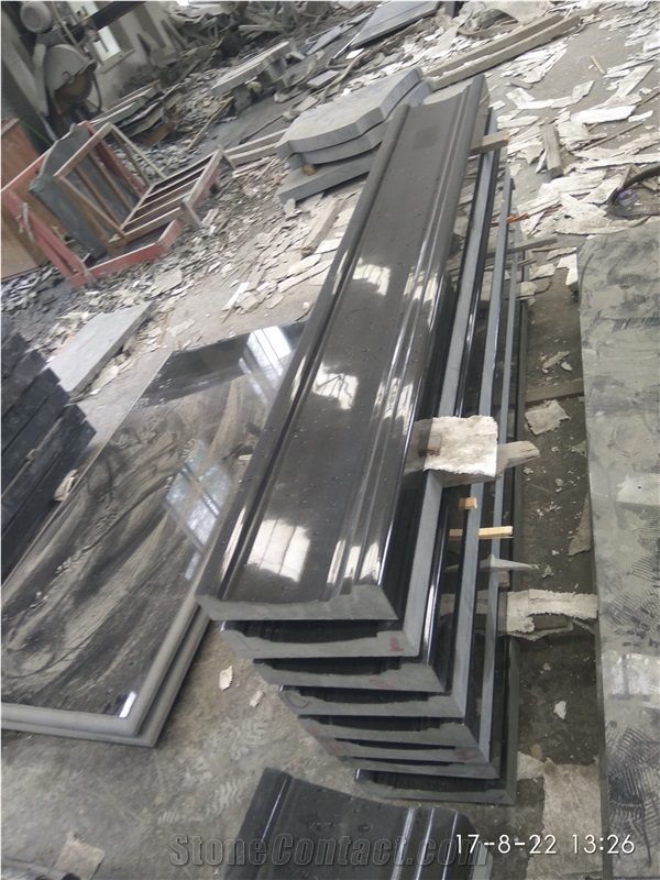 Shanxi Black Granite Tombstone Yard