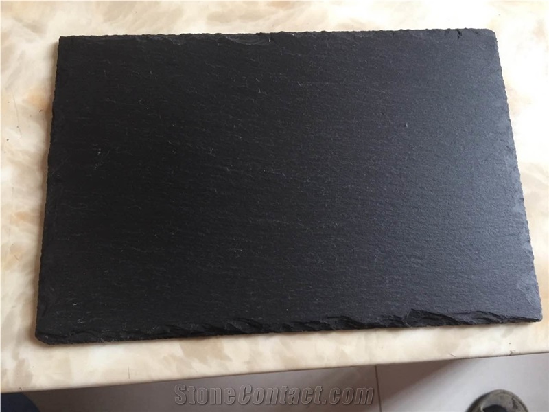 Natural Rectangle Slate Plate Slate Cheese Slate Tray Series