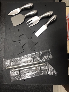 Natural Rectangle Slate Plate Slate Cheese Slate Tray Series