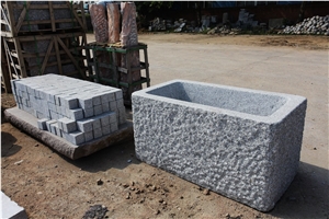 Grey Granite Planter Grey Granite Planter
