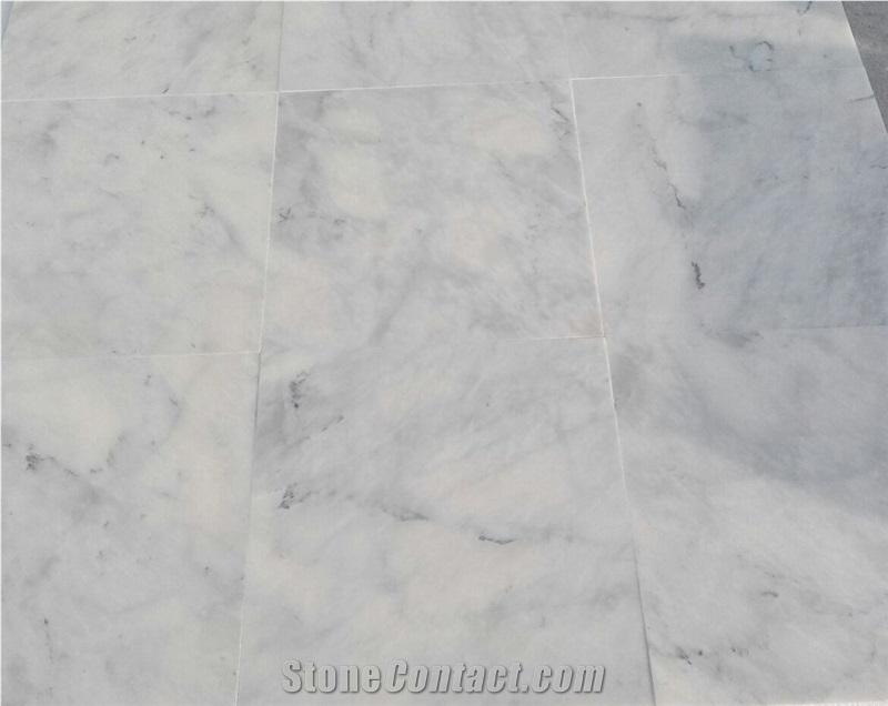 Turkish Cararra White Tile, Mugla White Marble Tiles
