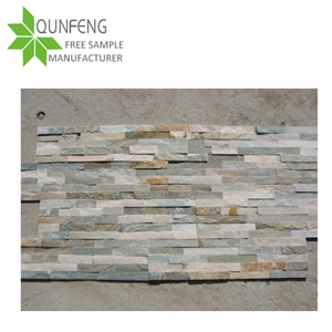 Ce Passed Split Surface Erosion Resistance Antacid Natural Multicolor Slate Wall Cladding Stone