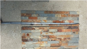 Cheap Price for Rusty Slate Ledger Stone,China Multicolor Slate Wall Cladding Stone