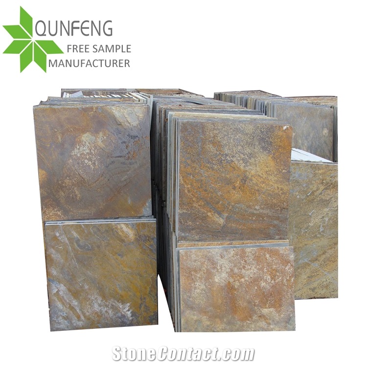 China Cheap Black Slate Tiles,Rusty Slate Slabs,Rusty Slate Stone