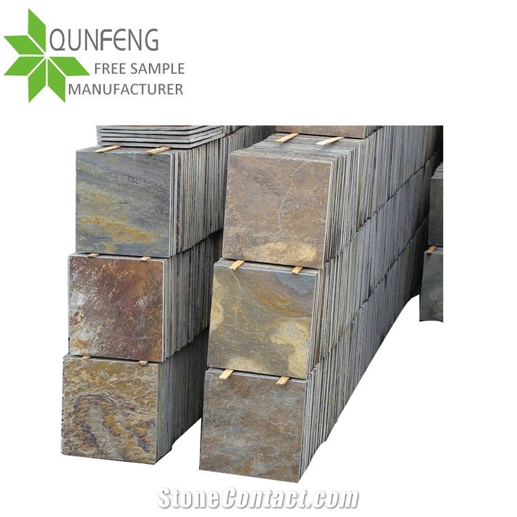 China Cheap Black Slate Tiles,Rusty Slate Slabs,Rusty Slate Stone