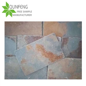 China Multicolor Square Roof Slate Stone Tiles for Tile Roof/Roof Tiles