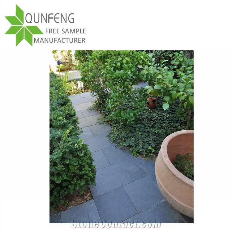 China Popular Dark Grey/Black Slate Floor Tiles/Slate Tiles Stone,Slate Flooring Stone for Slate Pattern