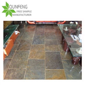 China Rusty/Rustic/Rust Slate Tiles&Slabs for Paving Stone Cladding