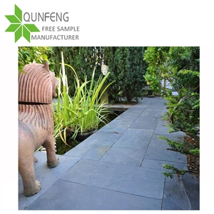 Chinese Black Slate Floor Tiles,Wall Covering Pattern Stone ,Cheap Chinese Natural Black Slate,Exterior Wall Cladding Panel for Modern Construction