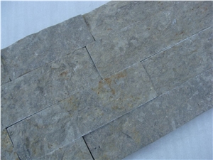 Split Surface Durable Natural Brown Slate Wall Panel/Stone Wall Tile/Stacked Stone