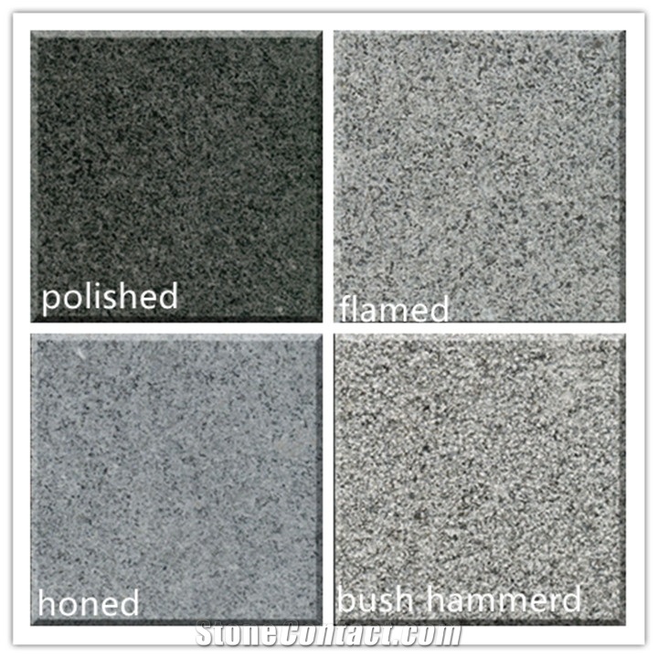 G654 Grey Granite Wall Tiles Floor Tiles Slabs Flamed Natural Split Paver Granite Pavement Granite Cubes Granite Kerbs
