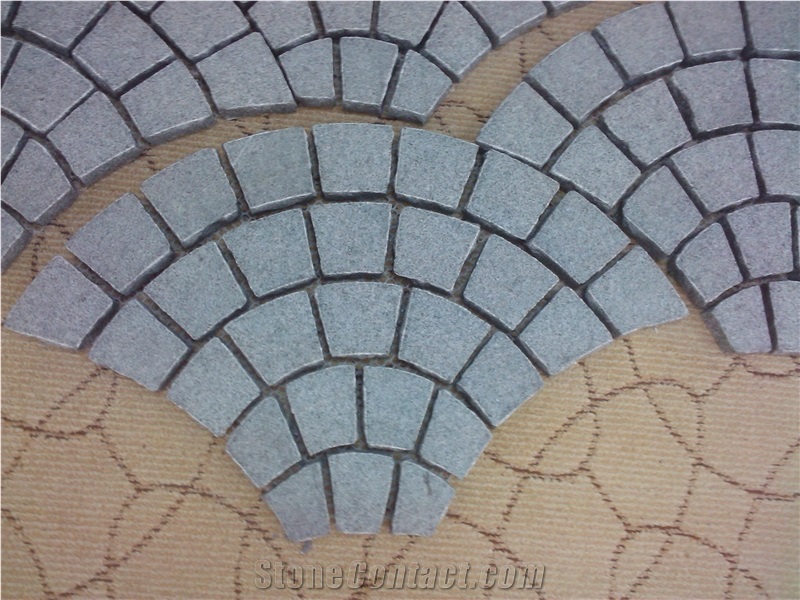 G654 Grey Granite Wall Tiles Floor Tiles Slabs Flamed Natural Split Paver Granite Pavement Granite Cubes Granite Kerbs
