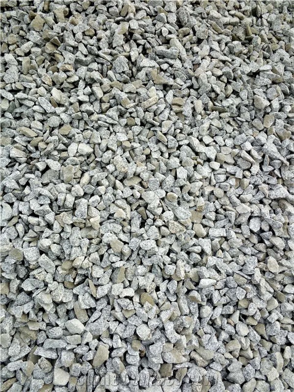 G623 Natural Light Grey Gravel & Crushed Stone, China Bianco Sardo Granite Gravel & Crushed Stone
