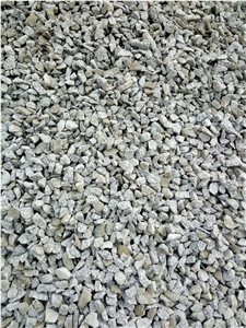 G623 Natural Light Grey Gravel & Crushed Stone, China Bianco Sardo Granite Gravel & Crushed Stone
