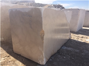 Imperial Beige Marble Block, Iran Beige Marble