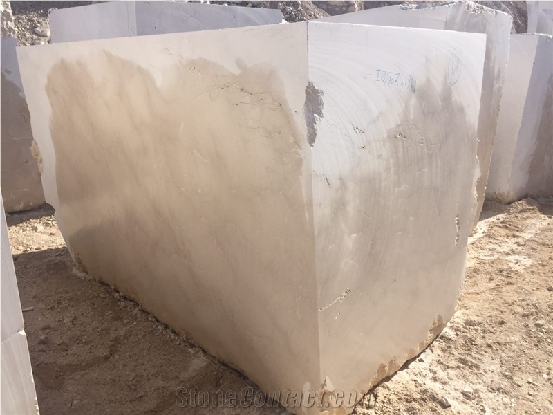 Imperial Beige Marble Block, Iran Beige Marble
