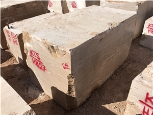 Iran Beige Travertine Block