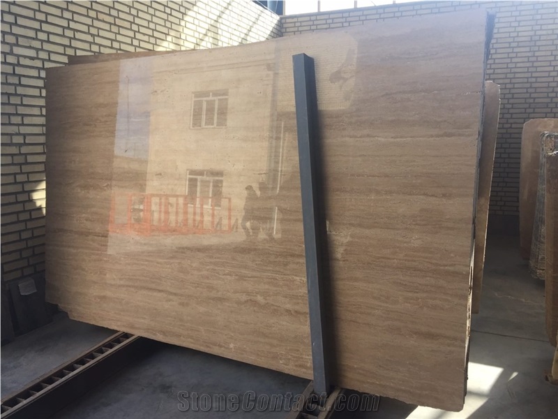 Iran Beige Travertine Block