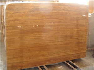 Iran Yellow Travertine Block
