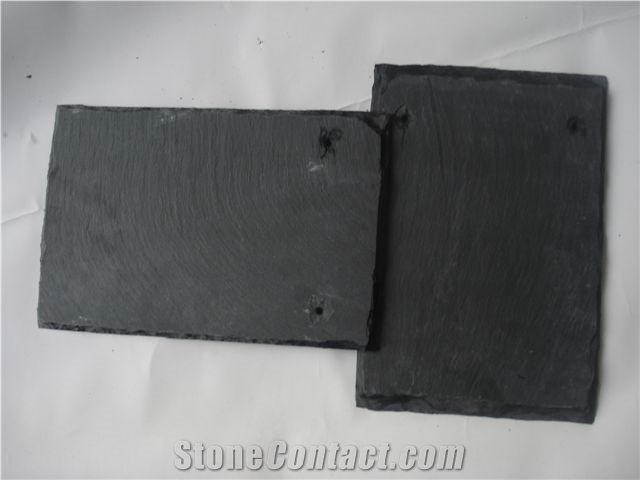 Black Slate Tiles & Slabs