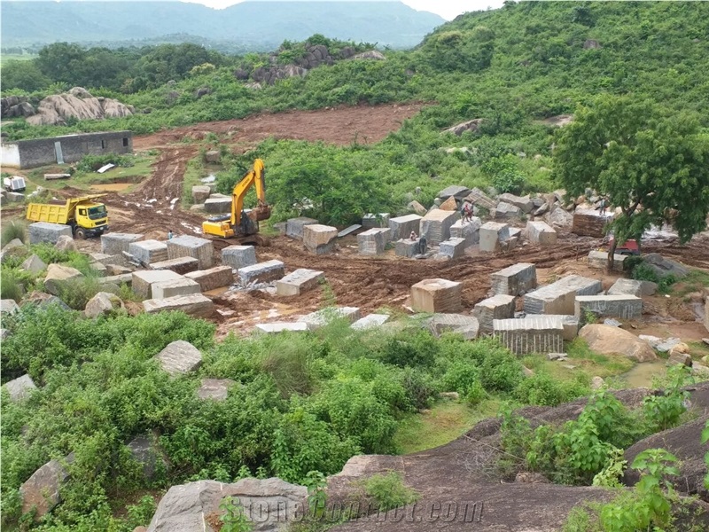 Green Apple Granite Blocks