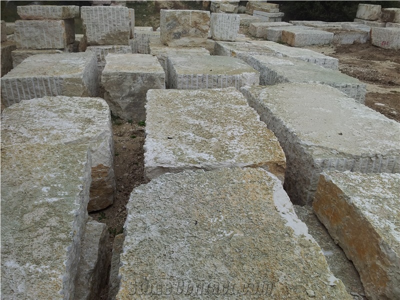 Bianco Perlino Marble Blocks