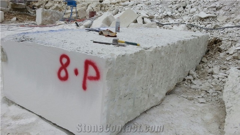 Bianco Perlino Marble Blocks