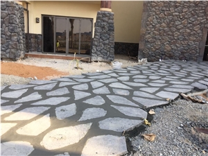 Lava Stone Flagstone Landscape Stepping Stone, Walkway