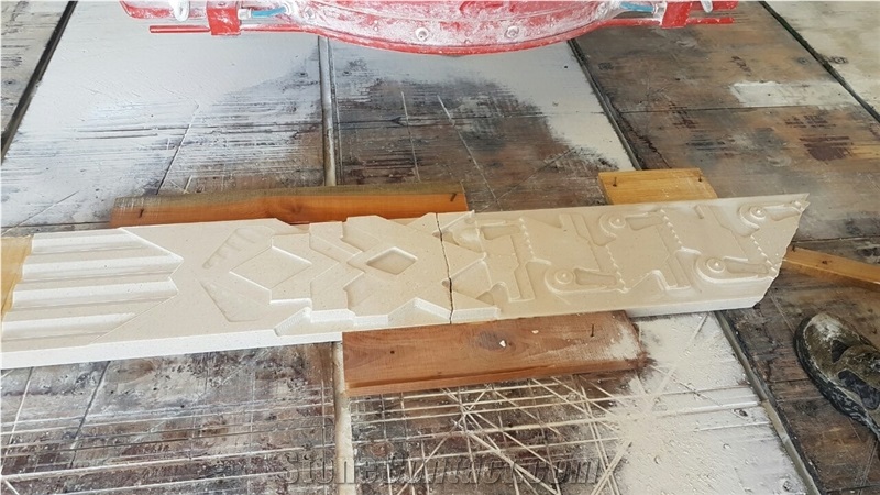 3d Maljat Limestone Cnc Wall Panels
