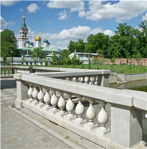 Maljat Limestone Balustrade & Railings, Beige Limestone Balustrade & Railings