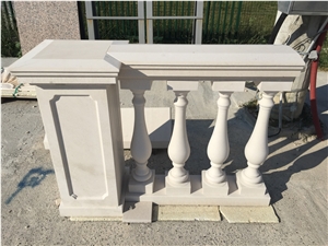 Maljat Limestone Balustrade & Railings, Beige Limestone Balustrade & Railings