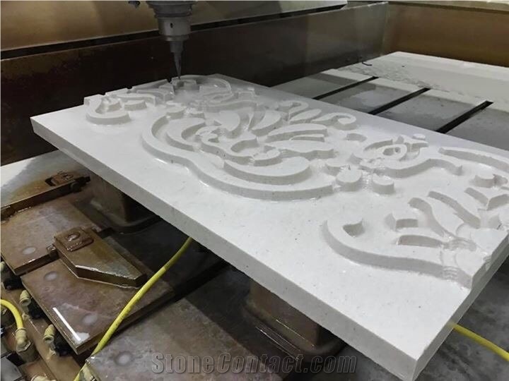 Maljat Limestone Carved Wall Reliefs